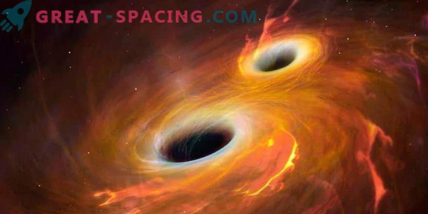 Што се случува ако две црни дупки се судираат