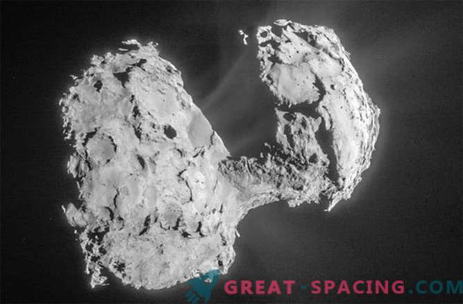 Комета Чурумов / Герасименко може да се состои од камчиња