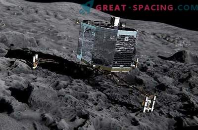 Превод на слетување на модулот Филе на површината на кометата Чурюмов-Герасименко