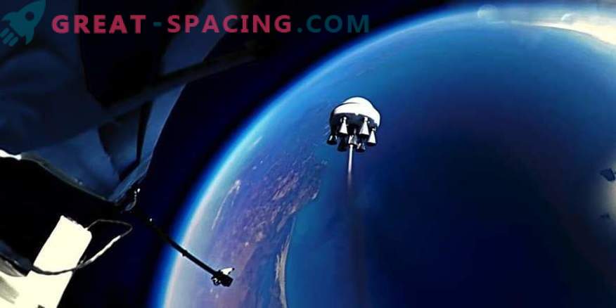 Видео: Стратосферната топка испраќа ракета во вселената