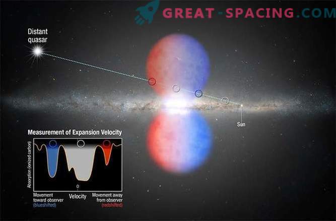 Мистериозна балонска галаксија која патува со брза брзина