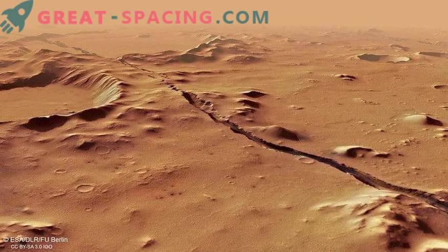 Свежа марсонска тектоника: длабоки грешки на Црвената планета
