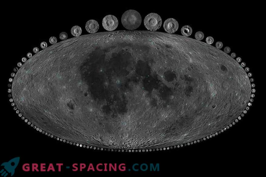 Што може да раскажуваат кратерите на Месечината