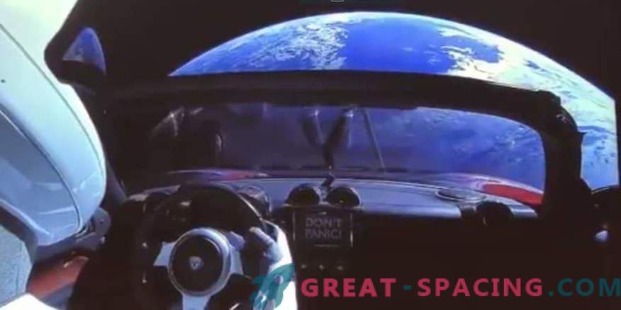 Неверојатни видеа од автомобилот Тесла, пуштени во вселената
