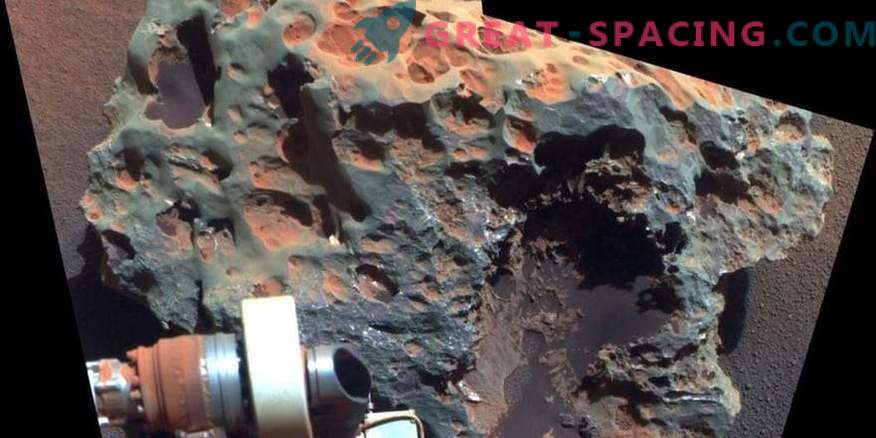 Mega sequía marciana reveló óxido en el meteorito