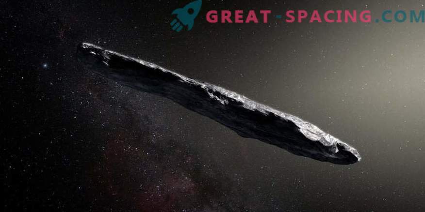 Oumuamua може да биде гаден труп на комета прашина
