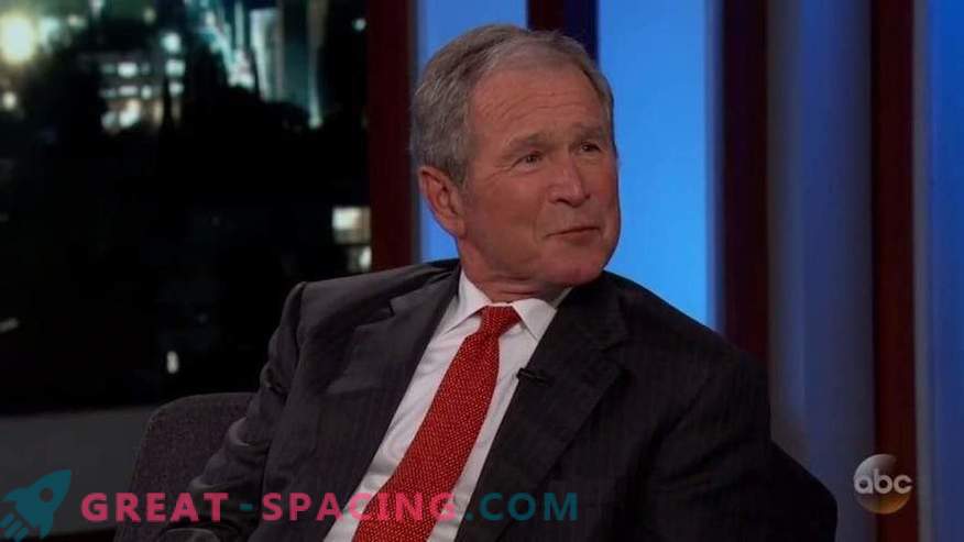 Џорџ Буш не открил информации за неидентификувани објекти. Интервју со Џими Кимел