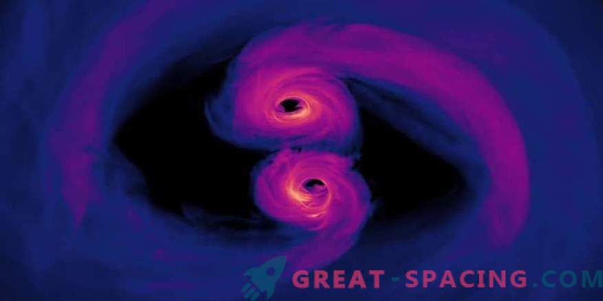 Спирална фузија на супермасивни црни дупки
