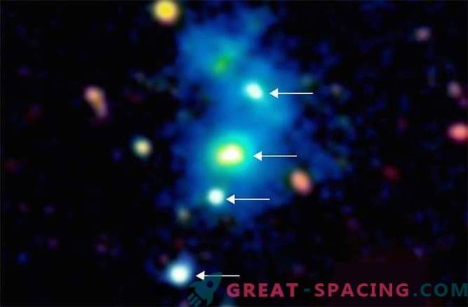 Изненадувачкиот изглед на квартет од квазари може да се објасни