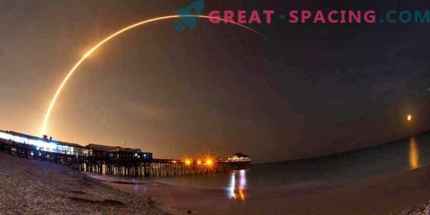 SpaceX започнува комуникациски сателит