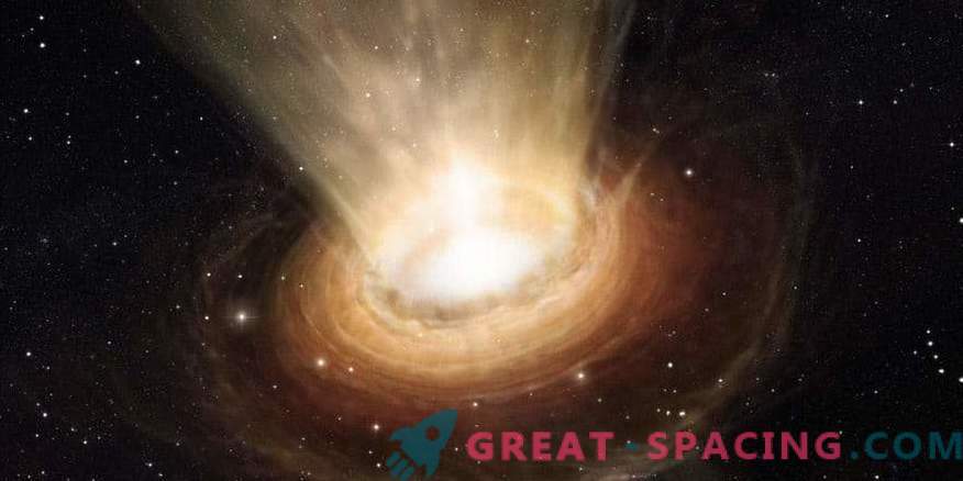 Апсорпција на ѕвезда од масивна црна дупка