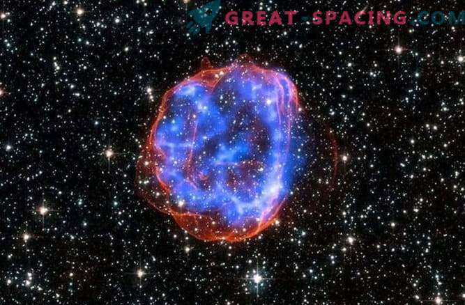 Небесната Божиќна топка е, всушност, остаток од супернова