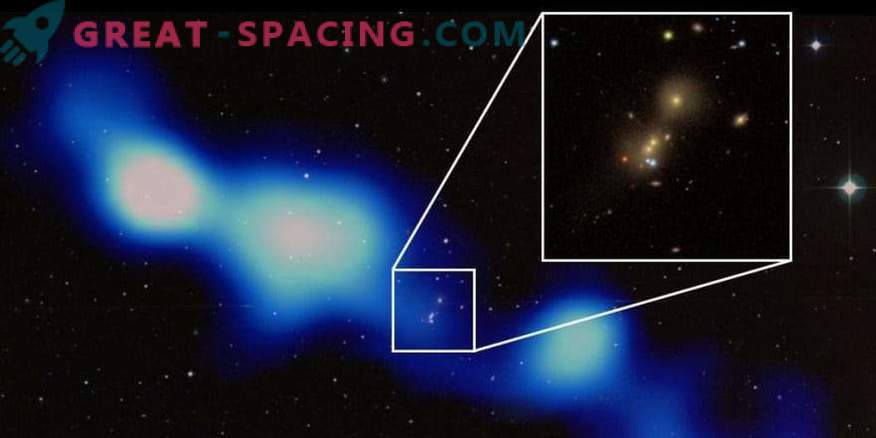 Индиски астрономите открија огромна радио галаксија