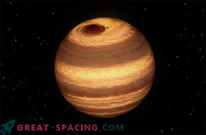 Огромниот Јупитер - како бура беснее на студената 