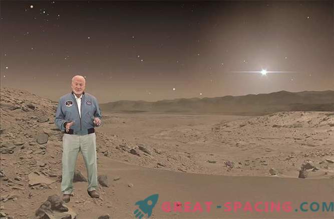 Како Баз Олдрин зеде виртуелна прошетка до Марс