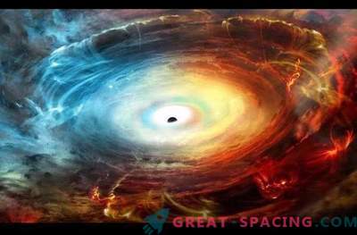 Црната дупка е маскирана со издувни гасови