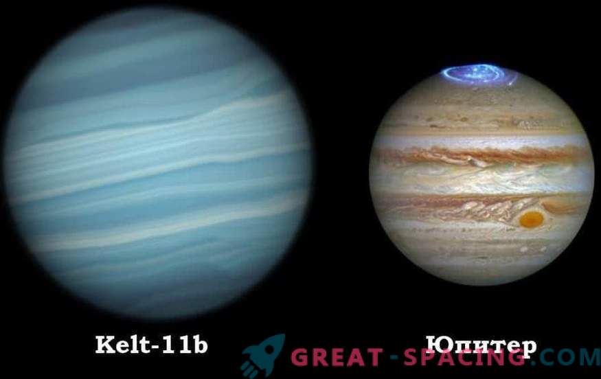 Зошто Келт-11б е наречена пенлива планета