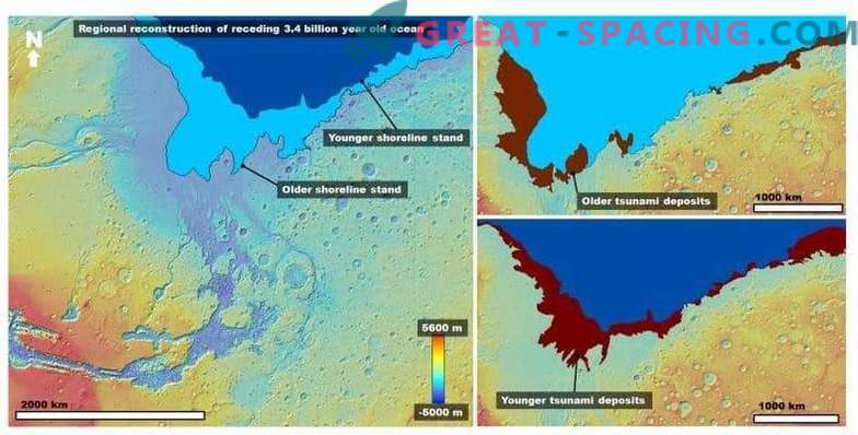Огромниот цунами го смени пејзажот на Марс