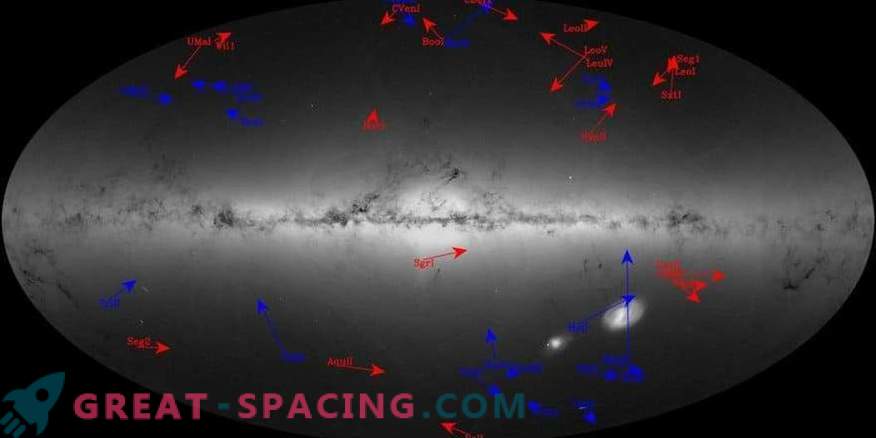 Танцување галаксии околу Млечниот Пат