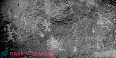 Петроглифот на кањонот Чако може да прикаже древно затемнување