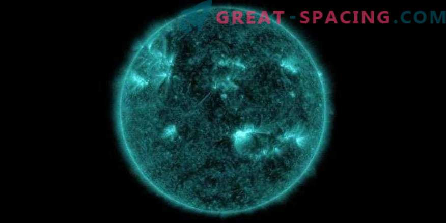 НАСА ги доловува пулсирањата на сонцето и земјата