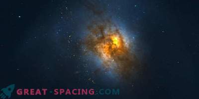 Ултра-светла инфрацрвена галаксија покажува силен одлив на јонизиран гас