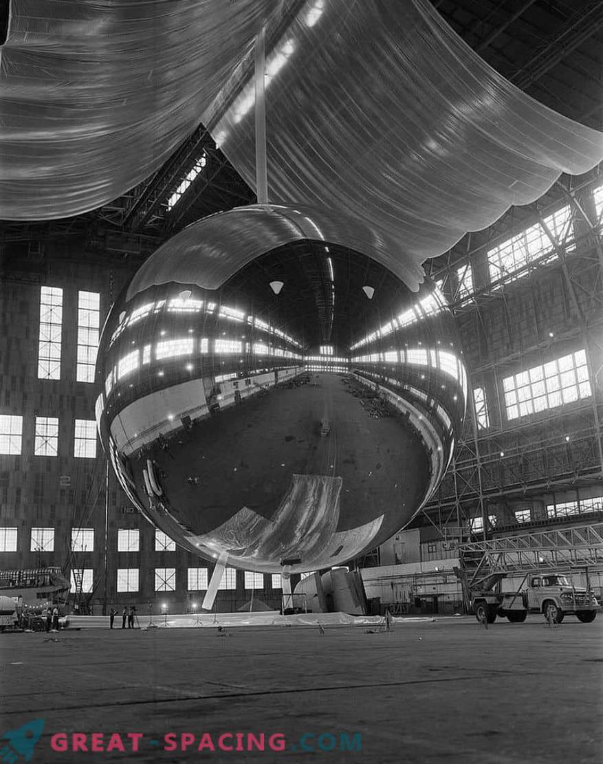 Првиот комуникациски сателит беше огромен балон