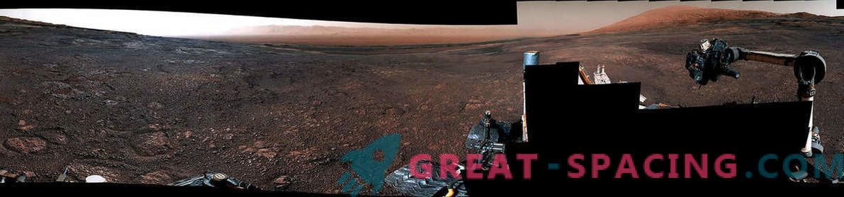 Ново видео од Марс: ровер Куриозитетот го напушта грбот на Вера Рубин