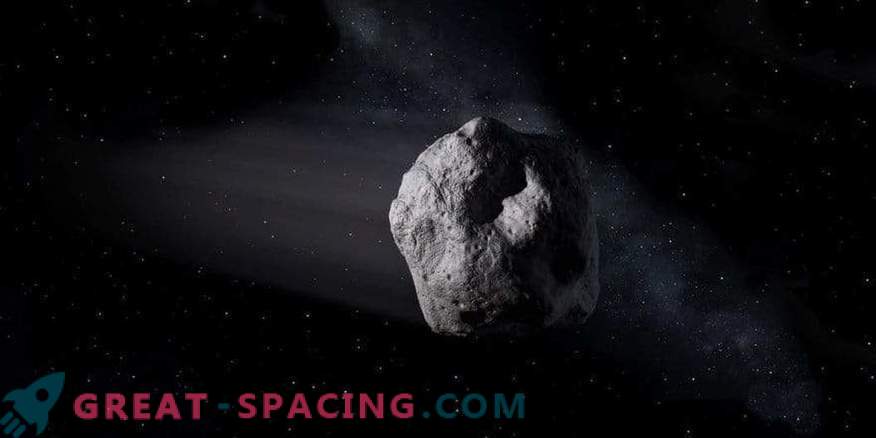 L'asteroide minuscolo si divide in Africa