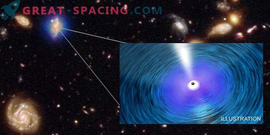 Супермасивните црни дупки ги надминуваат нивните галаксии