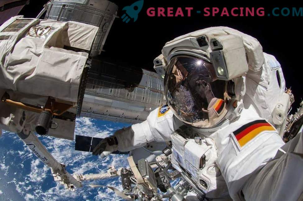 Фасцинантно вселенско летало на вселенската станица: слика
