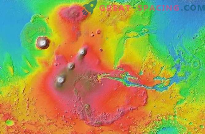 Вулкан на чудовиште радикално се променил Марс