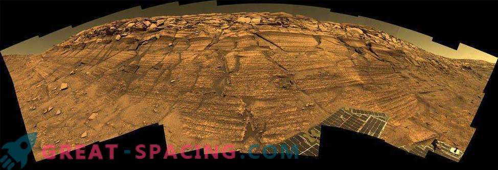 Неверојатни места на платото Меридија откриени од страна на Оперност ровер