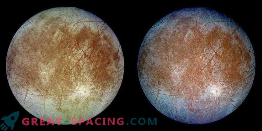 Ледените шила на сателитот Јупитер Европа