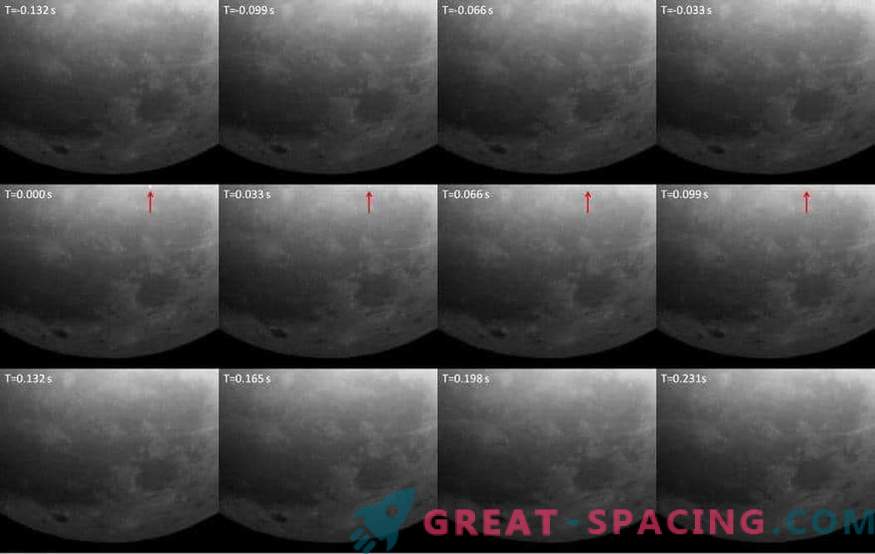 Проектот NELIOTA детектира трепкања од штрајкови на Месечината