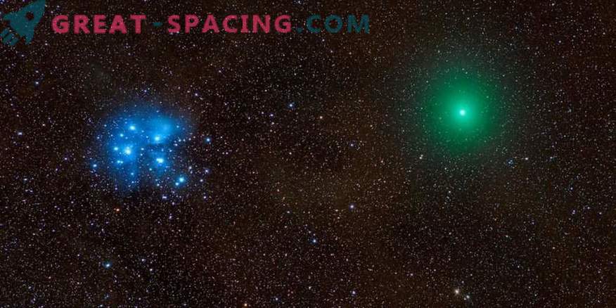 Комета, метеор, маглина и плејади во една епска слика