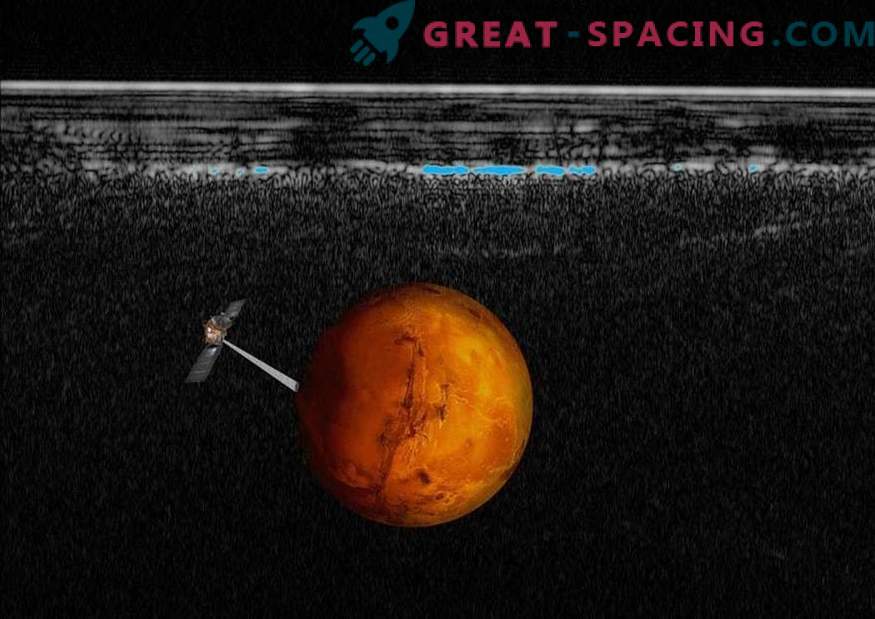 Што е скриено под јужната поларна капа на Марс