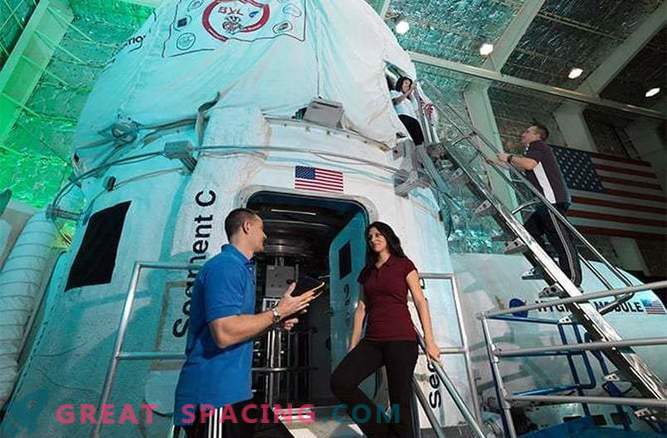 Каде НАСА симулира простор за обука на астронаутите: слика