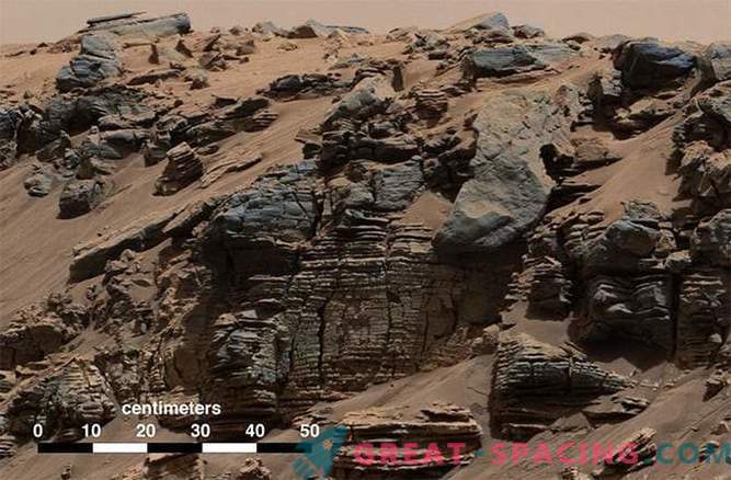 Студии за античките води на Марс од страна на роузерот Куриозитет: слика