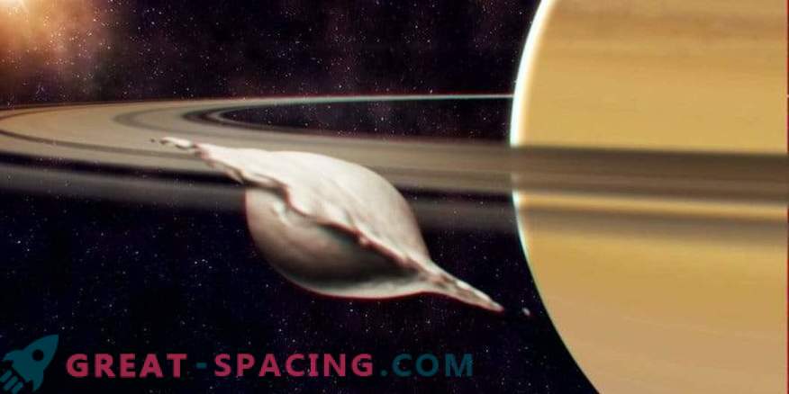 Детали за историјата на малите внатрешни сателити на Сатурн