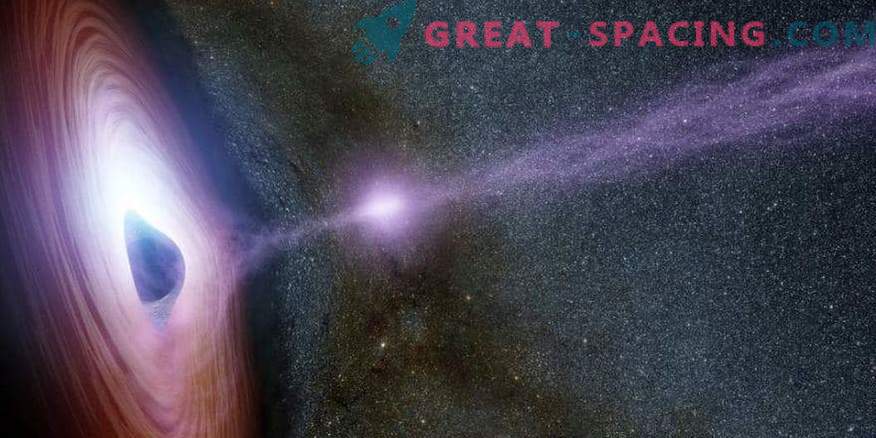 Светлосни сигнали ги придружуваат судирите на супермасивни црни дупки