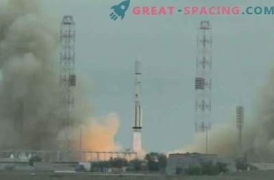 Ruska raketa Proton ni uspela med zagonom satelita