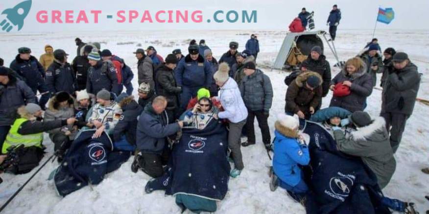 Астронаутите се вратија од ISS на Земјата