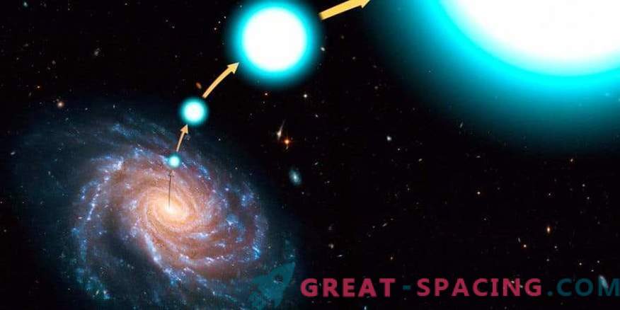 Галактички бегство: каде ѕвездата со хипербрзина избегала