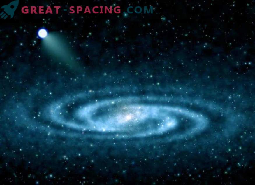 Галактички бегство: каде ѕвездата со хипербрзина избегала