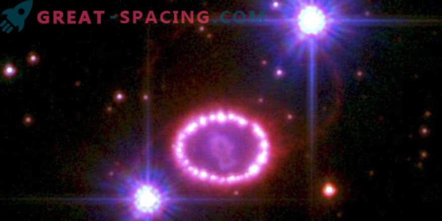 1987A супернова остаток магнетно поле
