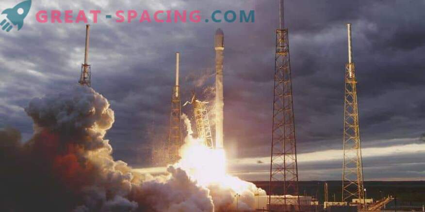 Лошото време не го спречи SpaceX да започне сателит