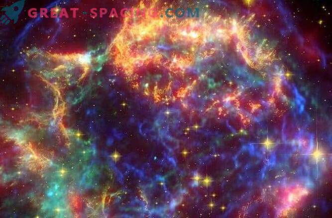Зашевната супернова има плико на гас